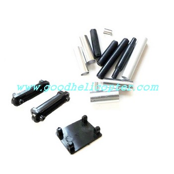 hcw524-525-525a helicopter parts small fixed plastic and aluminum pipe set in the frame
